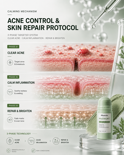 The Dual Clay System For Pores, Oil & Blemish-Prone Skin.