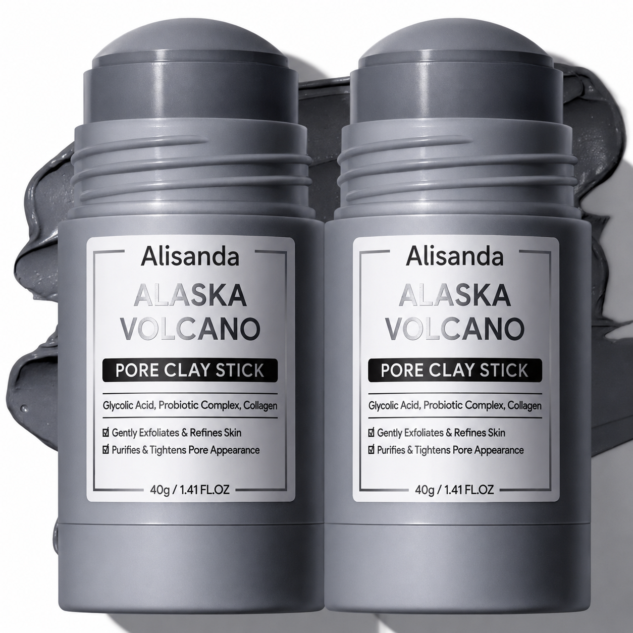 The Dual Clay System For Pores, Oil & Blemish-Prone Skin.