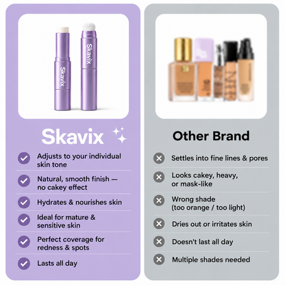 Changing Foundation Stick – The stick that makes mature skin glow again