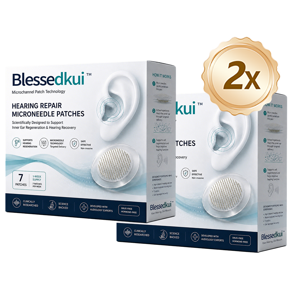 HEARING SUPPORT MICRONEEDLE PATCHES-gm