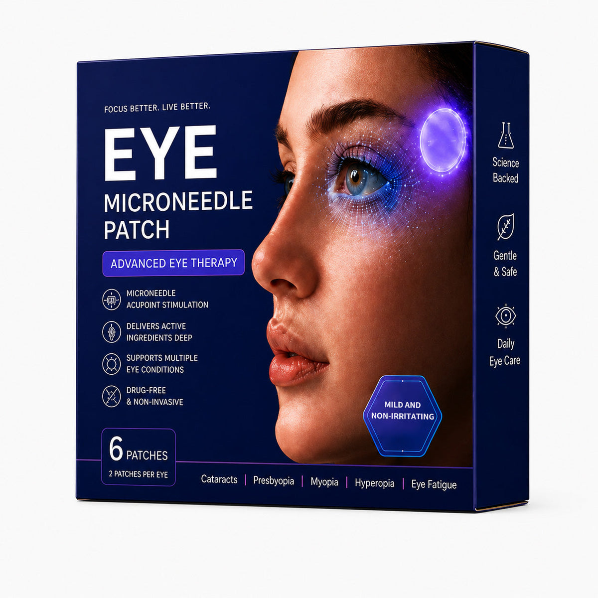 Vision-Repair Eye Microneedle Patch-2