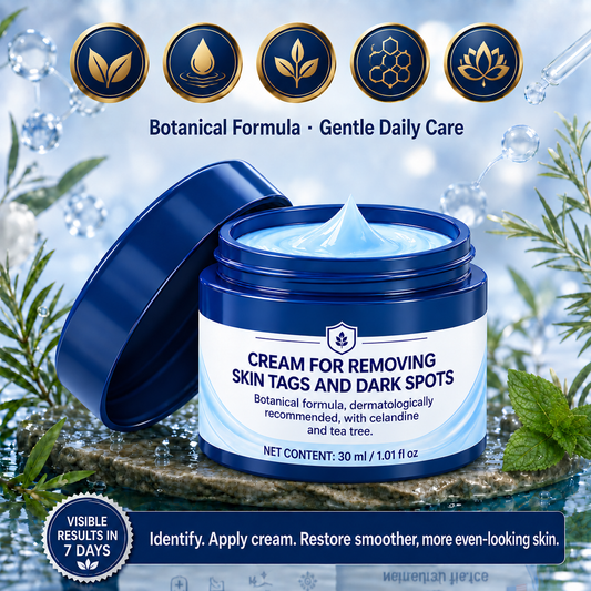 7-𝐃𝐚𝐲 𝐒𝐤𝐢𝐧 𝐓𝐚𝐠 & 𝐒𝐩𝐨𝐭 𝐄𝐫𝐚𝐬𝐞𝐫 𝐂𝐫𝐞𝐚𝐦 (Zero Pain, Zero 𝐒𝐜𝐚𝐫𝐬 Formula)-gm