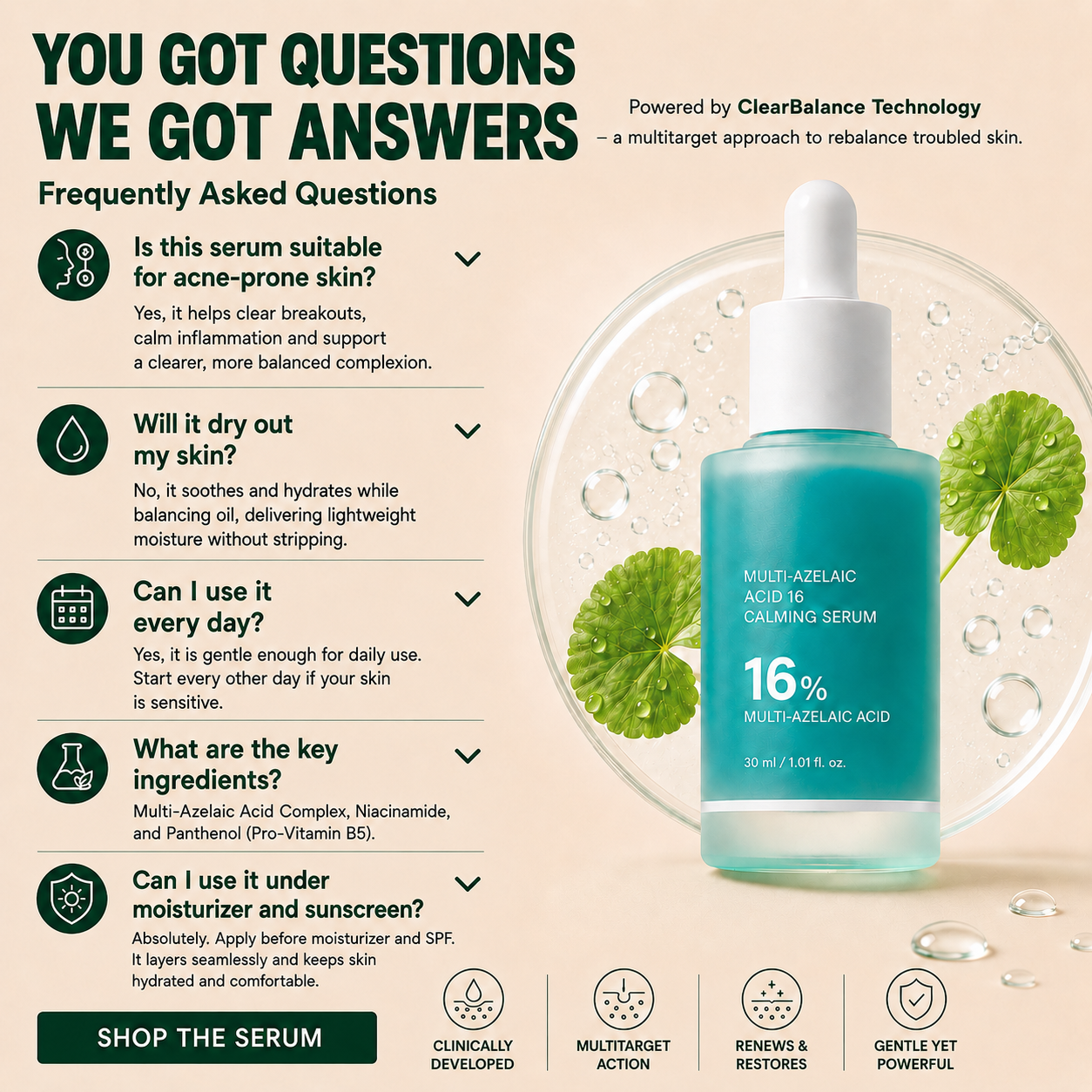 Blessedkui Anchoic Acid Soothing Serum-gm