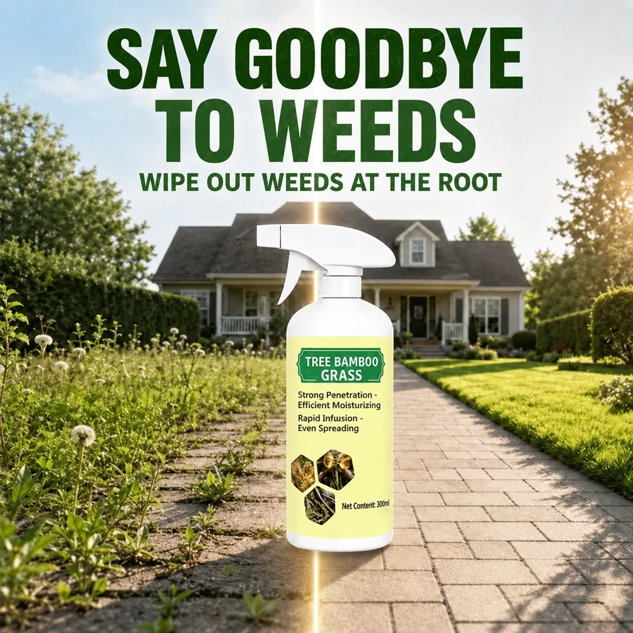 🔥🔥2026 SALE - Fast-Acting Natural Weed & Grass Killer Spray-gm