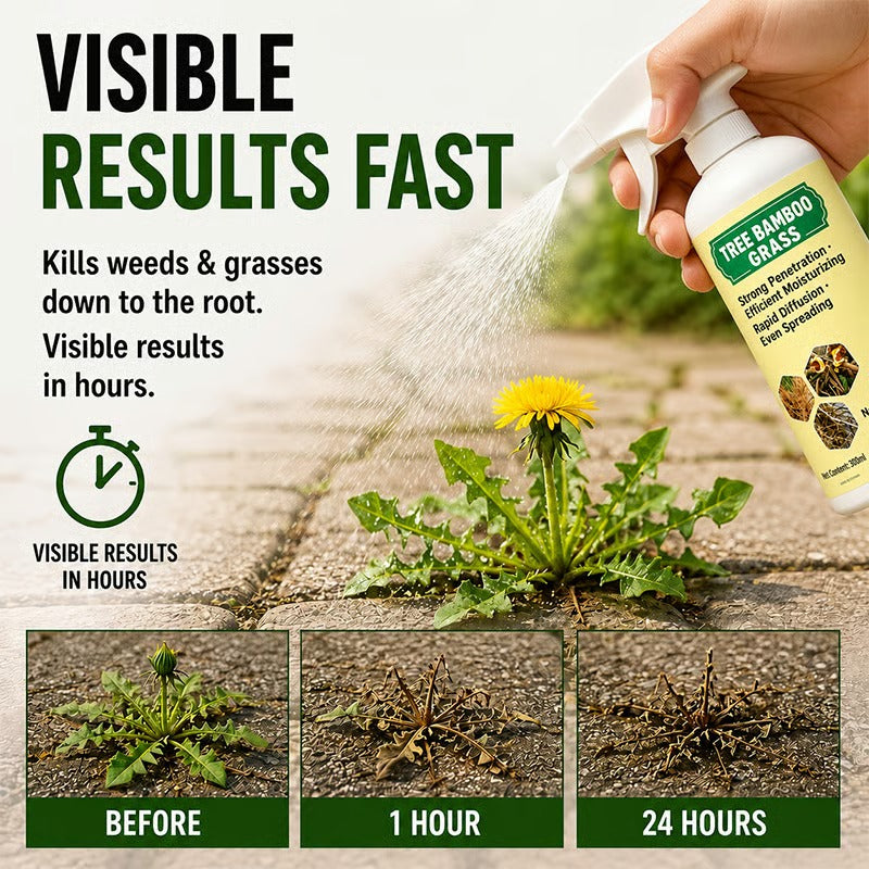 🔥🔥2026 SALE - Fast-Acting Natural Weed & Grass Killer Spray-gm