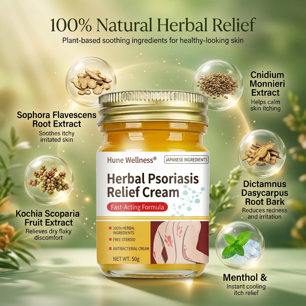 Herbal Psoriasis & Eczema Relief Skin Cream-gm