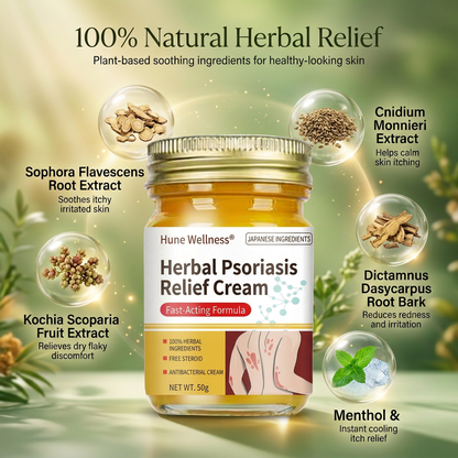 Herbal Psoriasis & Eczema Relief Skin Cream-gm